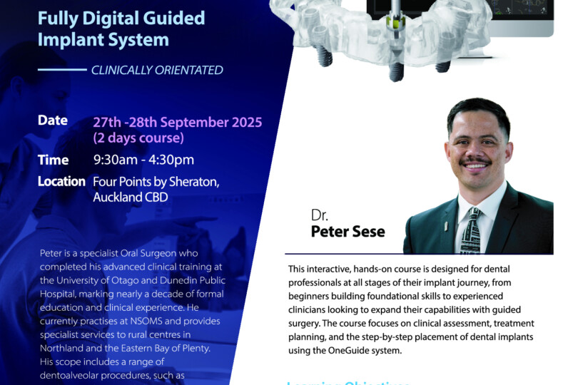 OIC Basic-Advance Fully Digital Guided Implant course