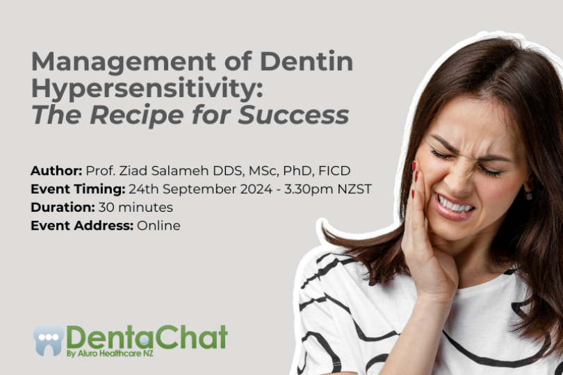 Management of Dentin Hypersensitivity: The Recipe for Success